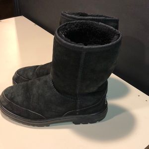 Ugg ultra short black size 5 # 5225